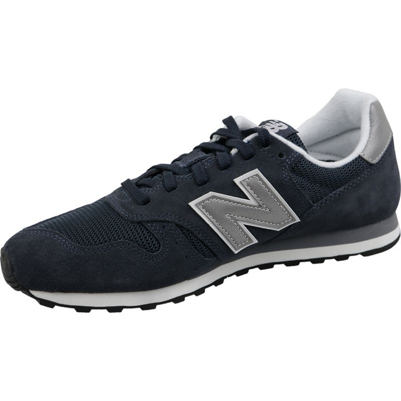 Scarpe New Balance M ML373NAY blu navy d'argento grigio 1
