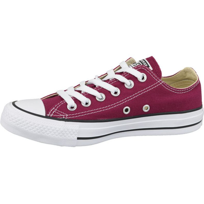 Converse Chuck Taylor All Star Ox M9691C scarpe bordeaux rosso 1