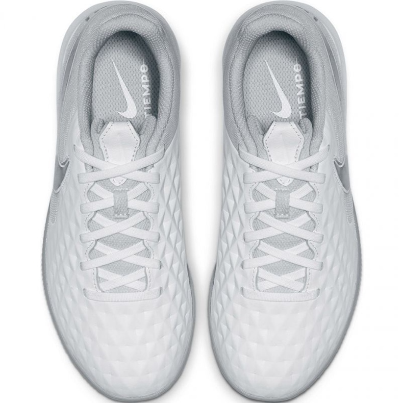 Scarpe indoor Nike Tiempo Legend 8 Academy Ic Jr AT5735-100 bianco bianco 1