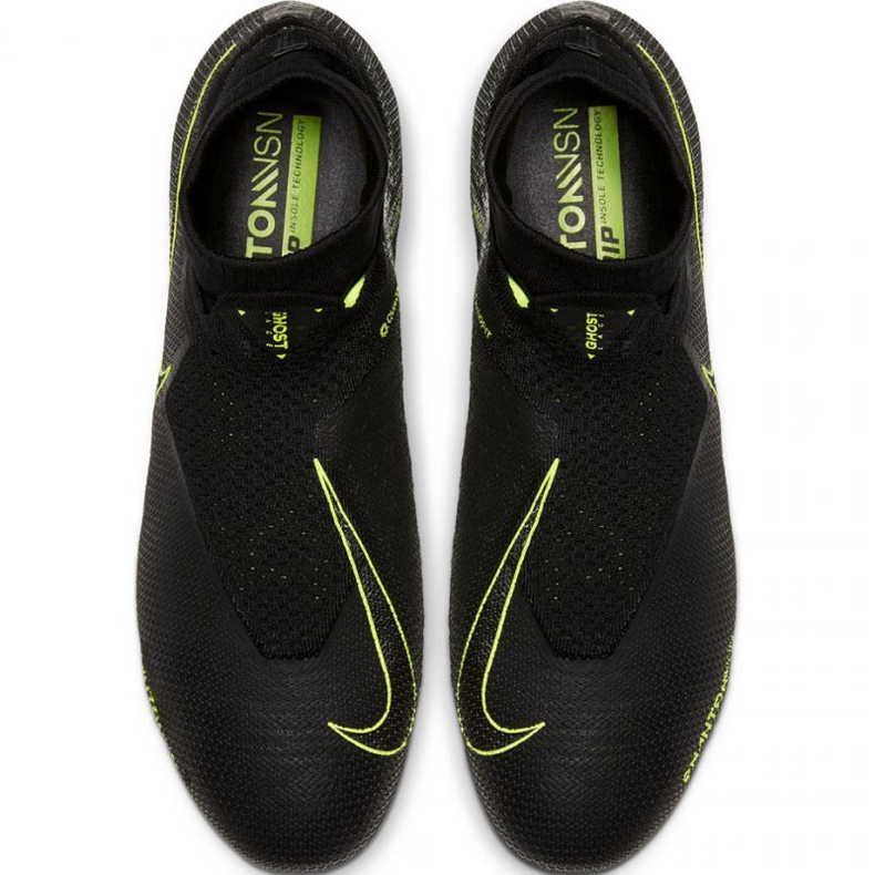 Nike Phantom Vsn Elite Df Fg M AO3262-007 scarpe da calcio nero nero 1