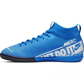 Nike Mercurial Superfly 7 Academy Ic Jr AT8135 414 scarpe da calcio multicolore blu 1