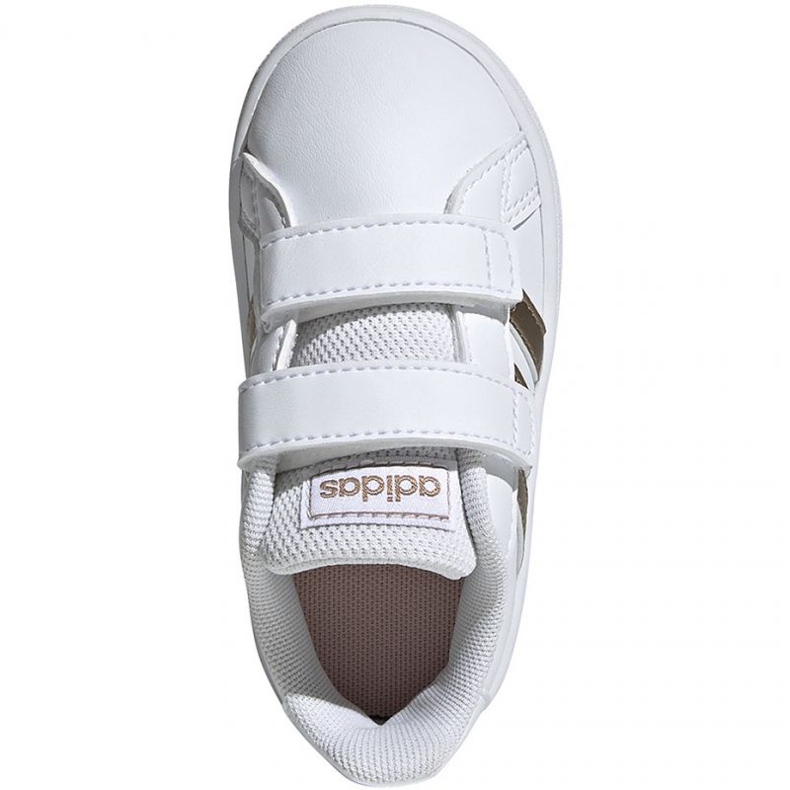 Scarpe adidas Grand Court I Jr EF0116 bianco 1