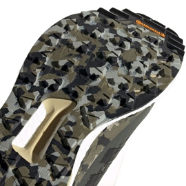 Scarpe da trekking adidas Terrex Free Hiker M EF0774 nero grigio multicolore verde 1