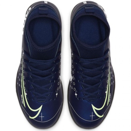 Nike Mercurial Superfly 7 Club Mds Tf Jr BQ5416-401 scarpe da calcio blu navy blu e blu navy 1