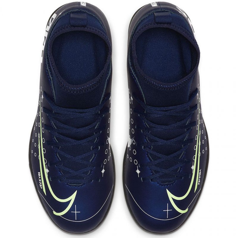 Nike Mercurial Superfly 7 Club Mds Tf Jr BQ5416-401 scarpe da calcio blu navy blu e blu navy 1