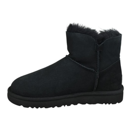 Ugg Mini Bailey Button Ii W 1016422-BLK Scarpe nero 1