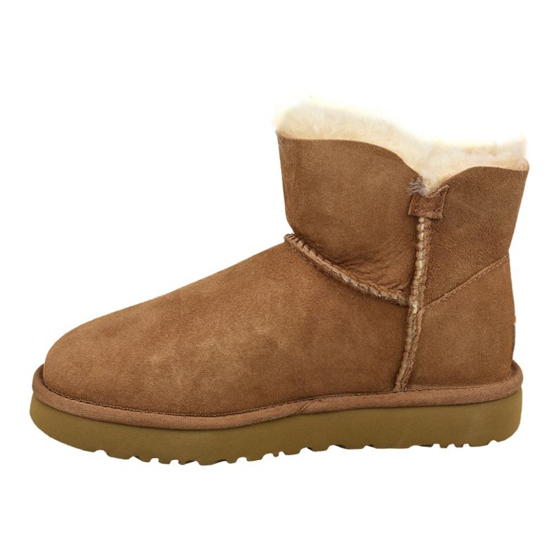 Ugg Mini Bailey Button Ii Scarpe W 1016422-CHE marrone 1