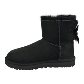 Ugg Mini Bailey Bow Ii W 1016501-BLK Scarpe nero 1