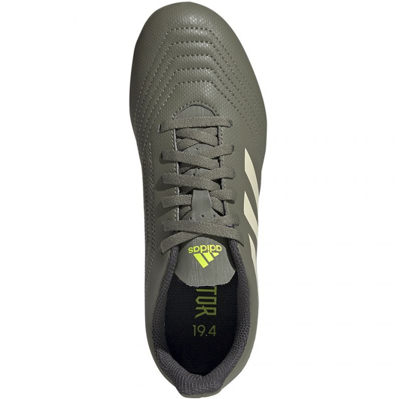 Scarpe da calcio Adidas Predator 19.4 FxG Jr EF8221 multicolore grigio 1