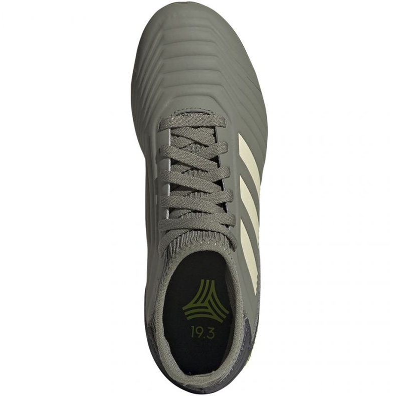Scarpe da calcio Adidas Predator 19.3 Tf Jr EF8220 verde multicolore 1