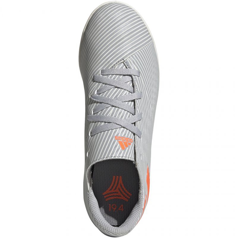 Scarpe da calcio Adidas Nemeziz 19.4 In Jr EF8307 multicolore sfumature di grigio 1