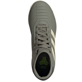 Scarpe da calcio Adidas Predator 19.3 In Jr EF8219 sfumature di grigio 1