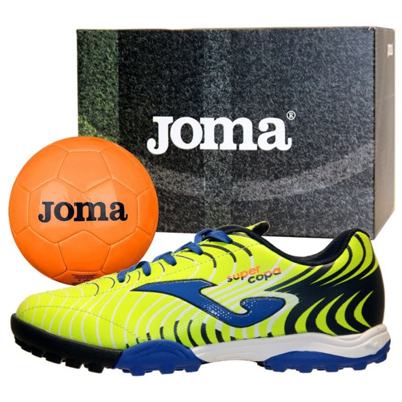Scarpe da calcio Joma Super Copa Jr 2011 Tf Jr SCJS.2011.TF giallo giallo 1