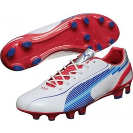 Scarpe da calcio Puma Evo Speed ​​1 Fg M 102527 01 bianco bianco 1
