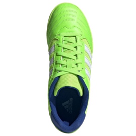Scarpe indoor adidas Super Sala Jr FV2640 verde verde 1