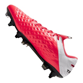 Scarpa Nike Legend 8 Elite Sg Pro Ac M AT5900-606 multicolore arance e rossi 1
