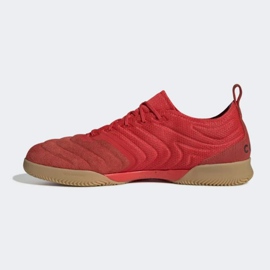 Scarpe indoor adidas Copa 20.1 In M G28623 rosso arance e rosse 1