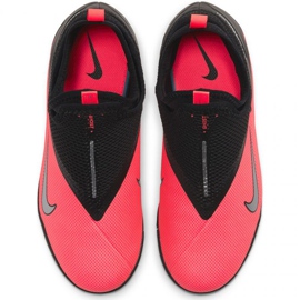 Nike Phantom Vsn 2 Academy Df Tf Jr CD4078 606 scarpe da calcio rosso arance e rossi 1