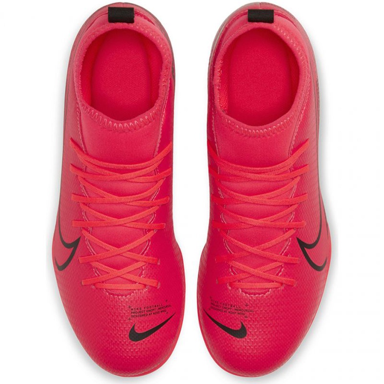Nike Mercurial Superfly 7 Club FG / MG Jr AT8150-606 scarpe da calcio rosso arance e rossi 1