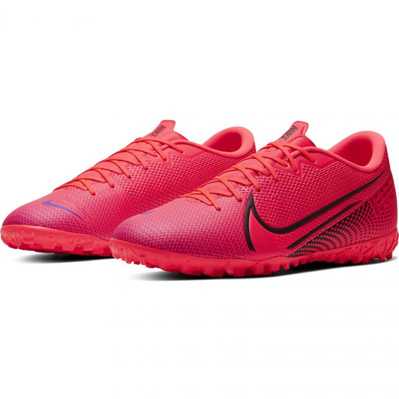 Nike Mercurial Vapor 13 Academy Tf M AT7996-606 scarpe da calcio rosso arance e rossi 1
