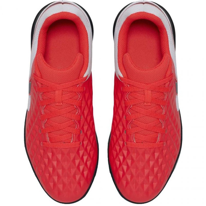 Scarpe indoor Nike Tiempo Legend 8 Club Ic Jr AT5882-606 multicolore arance e rossi 1