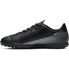 Nike Mercurial Vapor 13 Club Tf Jr AT8177-010 scarpe da calcio nero nero 1