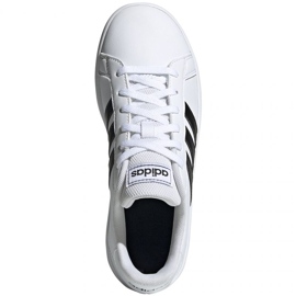 Scarpe adidas Grand Court K Jr EF0103 bianca 1