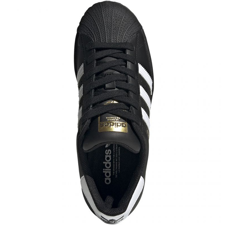 Scarpe Adidas Superstar Jr EF5398 nero 1
