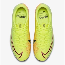 Nike Mercurial Vapor 13 Academy Mds FG / MG Jr CJ0980-703 scarpe da calcio giallo gialli 1
