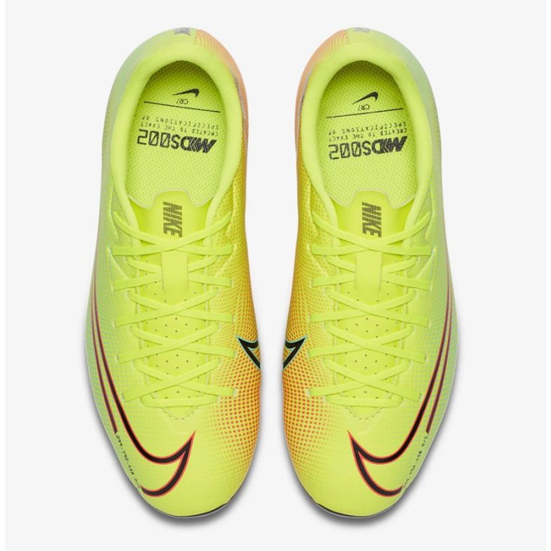 Nike Mercurial Vapor 13 Academy Mds FG / MG Jr CJ0980-703 scarpe da calcio giallo gialli 1