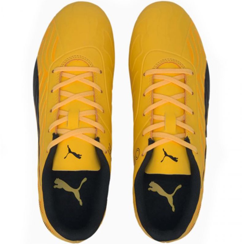 Scarpe da calcio Puma One 20.4 Fg Ag Jr 105840 01 giallo 2