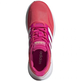 Scarpe Adidas Runfalcon K Jr EG2550 rosso rosa 1