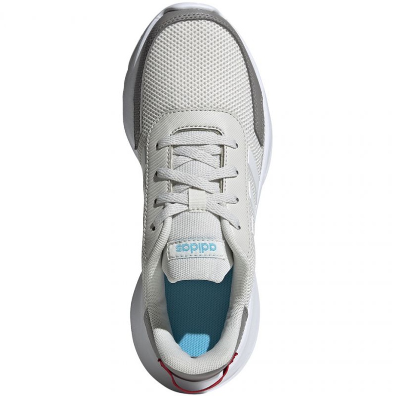 Adidas Tensaur Run K Jr EG4130 scarpe rosso grigio 1