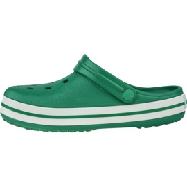 Crocs Crocband 11016-3TL scarpe bianco verde 1