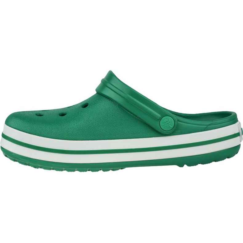 Crocs Crocband 11016-3TL scarpe bianco verde 1