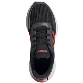 Adidas Tensaur Run K Jr EG4124 scarpe nero arancia 1