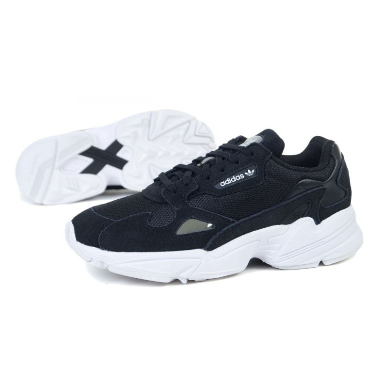 Scarpe Adidas Falcon W B28129 nero 1