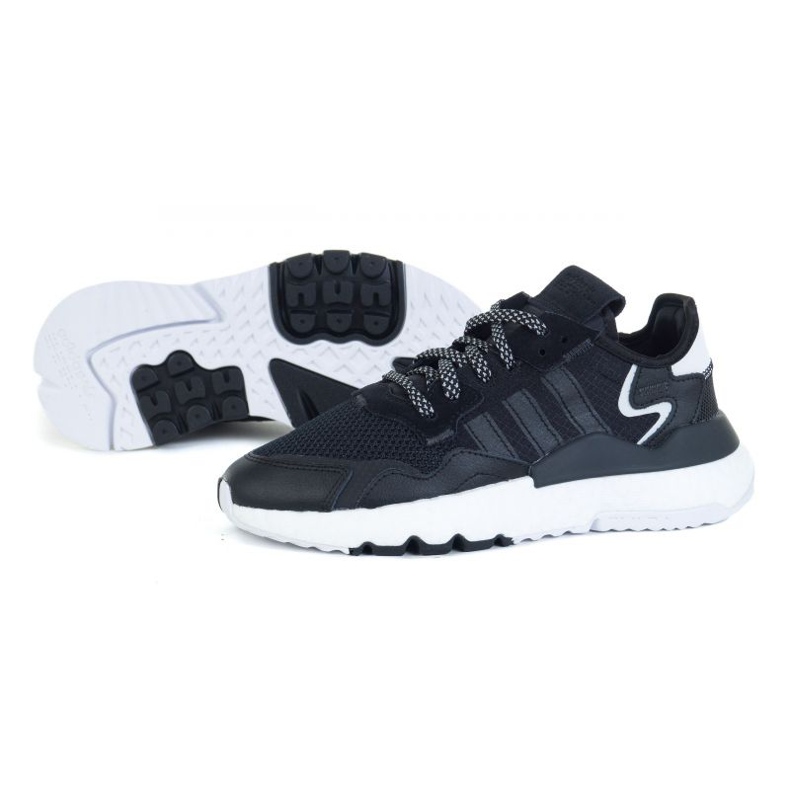 Adidas Nite Jogger Jr EE6481 scarpe nero 1
