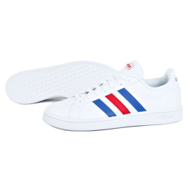 Scarpe Adidas Grand Court Base M EE7901 bianco rosso blu 1