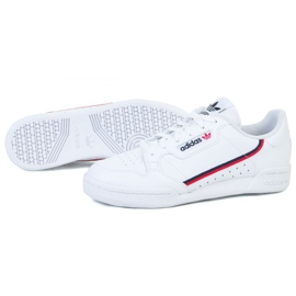 Adidas Continental 80 Jr F99787 scarpe bianca nero 1