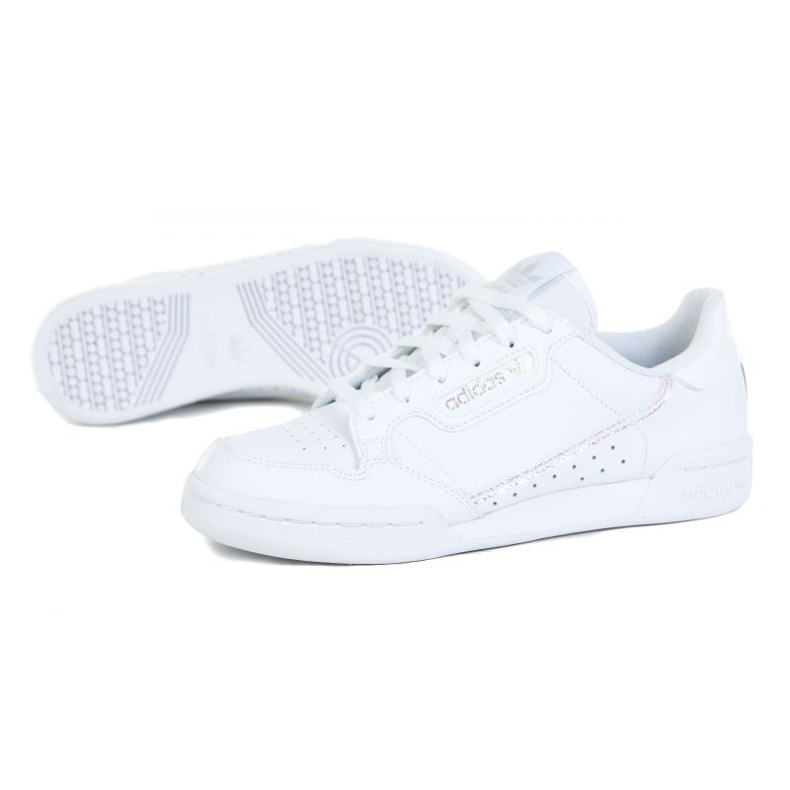 Scarpe Adidas Continental 80 Jr FU6669 bianca nero 1