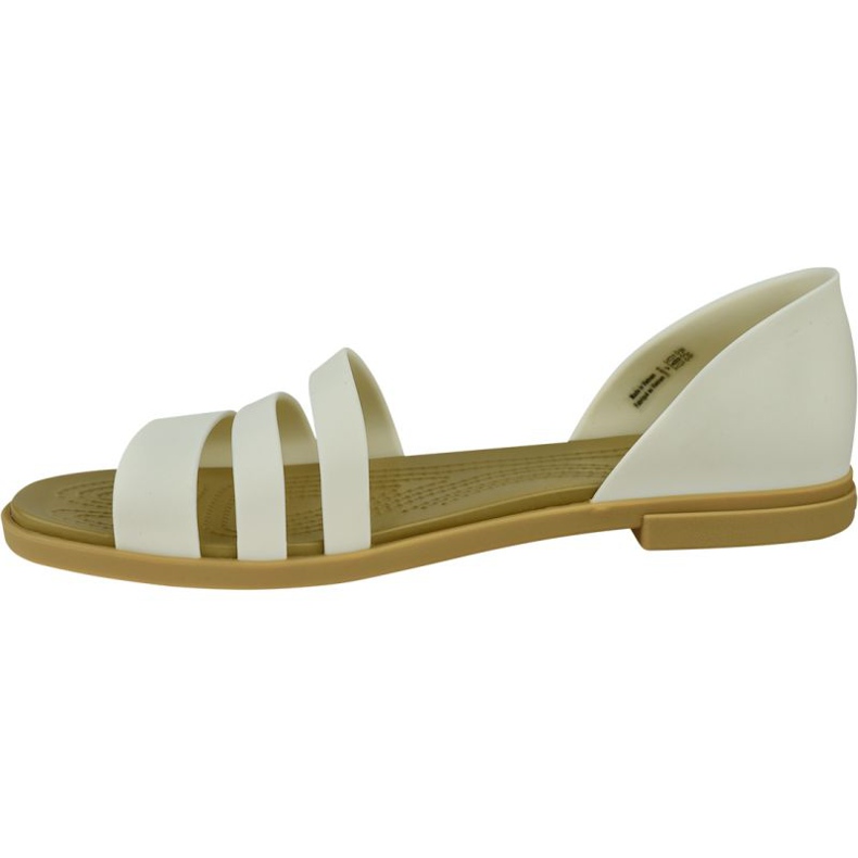 Crocs Tulum Piatto Aperto W 206109-1CQ bianco 1