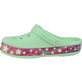 Zoccolo Crocs Fun Lab Unicorn Band 206270-3TI blu 1