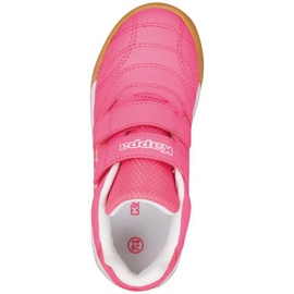 Scarpe indoor Kappa Kickoff Jr 260509K 2210 rosa 1