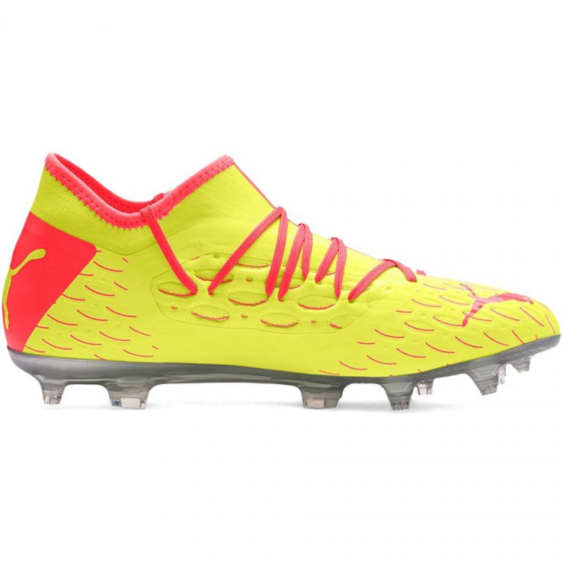 Scarpe da calcio Puma Future M 5.3 Netfit Osg Fg Ag 105936 01 rosso arancia 1