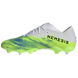 Scarpe da calcio Adidas Nemeziz 19.2 Fg M EG7220 multicolore verde 1
