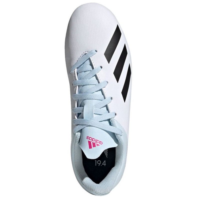 Scarpe da calcio Adidas X 19.4 FxG Jr EF1616 multicolore bianca 1