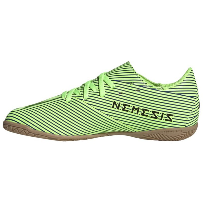 Scarpe indoor adidas Nemeziz 19.4 In Jr FV4012 multicolore verde 1