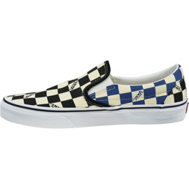 Vans Classic Slip-On Big Check M VN0A4U38WRT beige nero blu multicolore 1