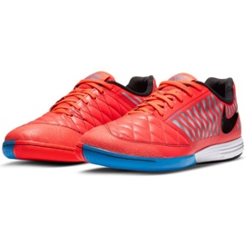 Scarpe indoor Nike Lunargato Ii Ic M 580456-604 multicolore arance e rosse 1